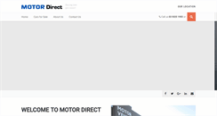 Desktop Screenshot of motordirect.com.au